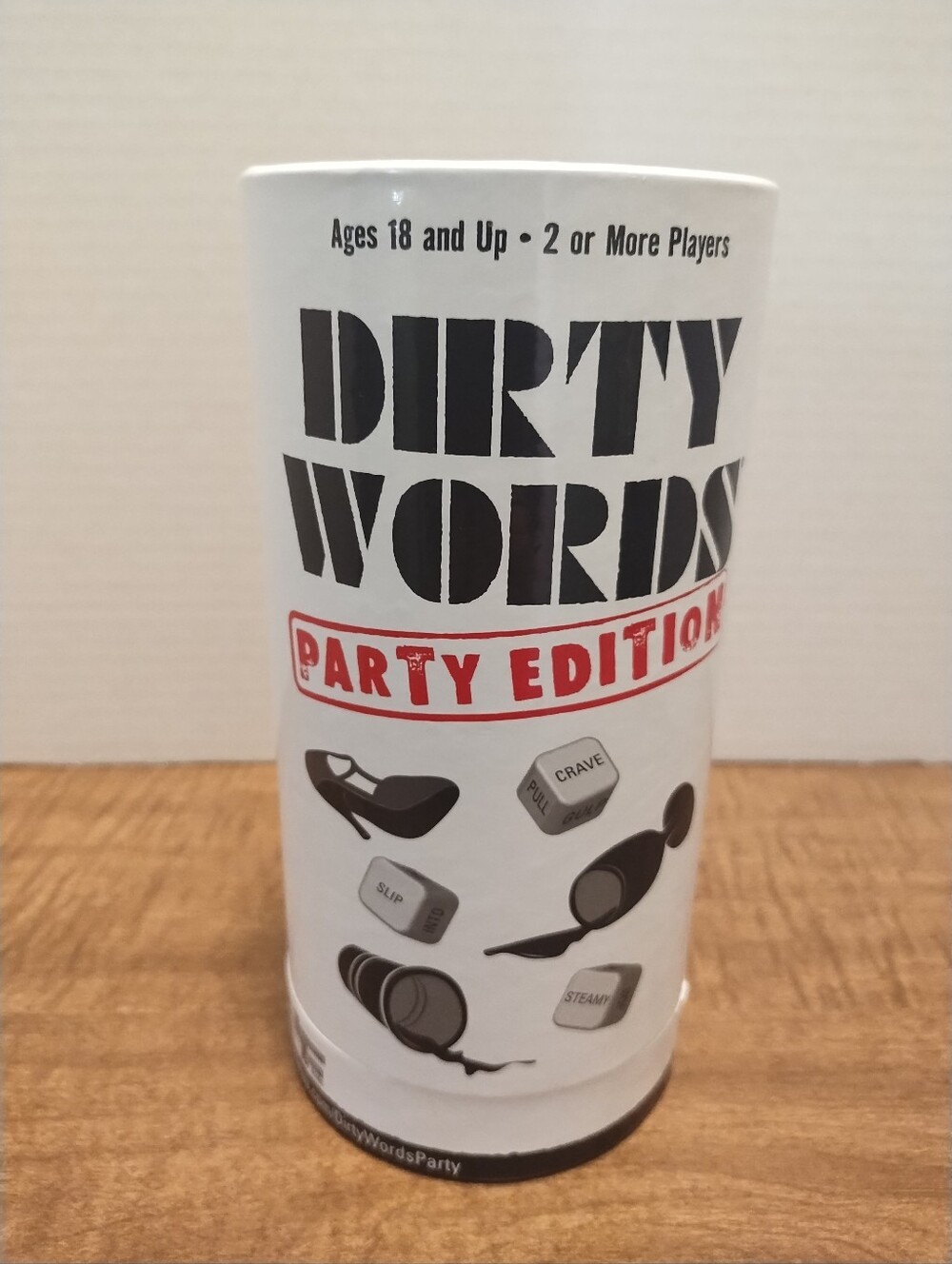 Dirty Words Party Edition Game - White